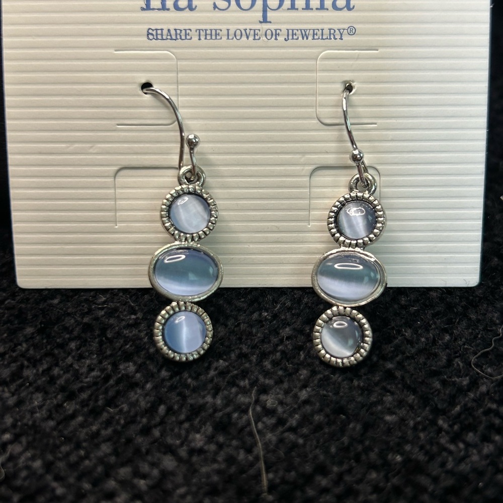 NIB Lia Sophia necklace & earring set - Picture 2 of 5